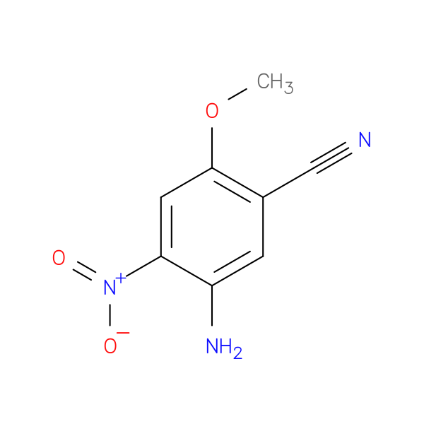 Benzonitrile, 5-​amino-​2-​methoxy-​4-​nitro-