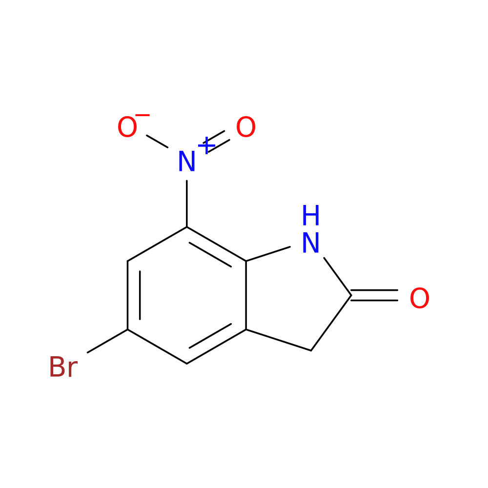 5-bromo-7-nitro-indolin-2-one