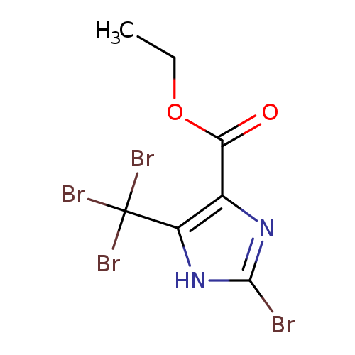 Ethyl 2-bromo-5-(tribromomethyl)-1h-imidazole-4-carboxylate