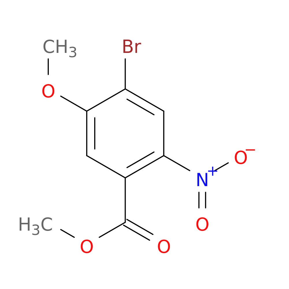 4-Bromo-5-methoxy-2-nitro-benzoic acid methyl ester