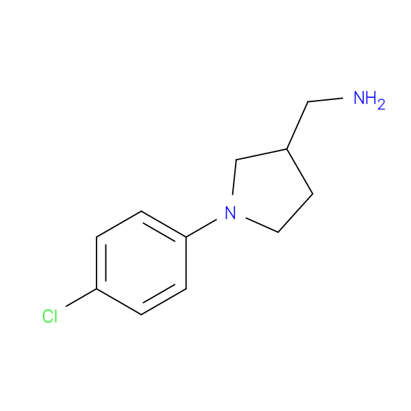 [1-(4-Chlorophenyl)pyrrolidin-3-yl]methanamine