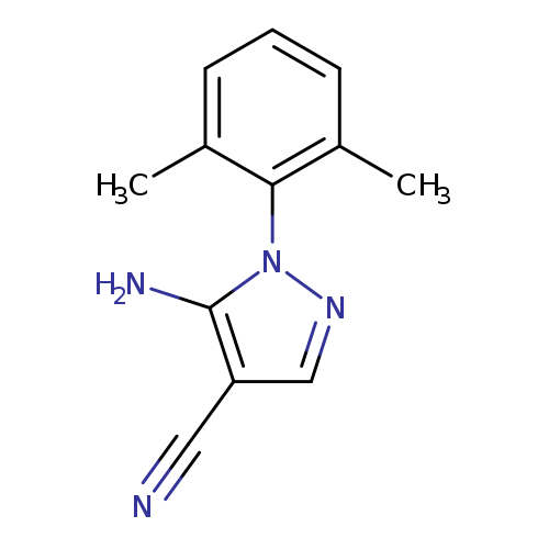 1H-Pyrazole-4-carbonitrile,5-amino-1-(2,6-dimethylphenyl)-(9CI)