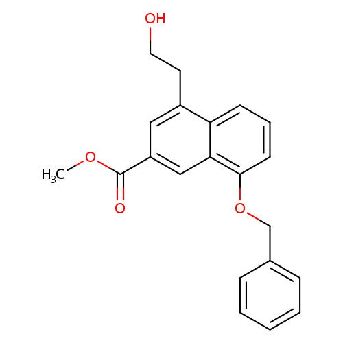 methyl 8-(benzyloxy)-4-(2-hydroxyethyl)-2-naphthoate
