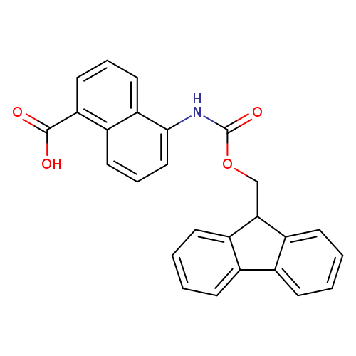 5-({[(9H-fluoren-9-yl)methoxy]carbonyl}amino)naphthalene-1-carboxylicacid