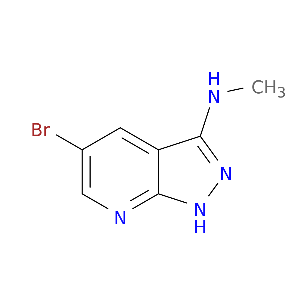 5-bromo-N-methyl-1H-pyrazolo[3,4-b]pyridin-3-amine