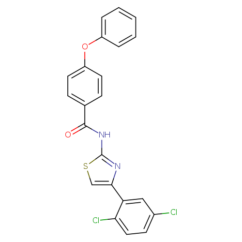 N-[4-(2,5-dichlorophenyl)-1,3-thiazol-2-yl]-4-phenoxybenzamide