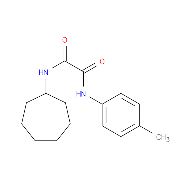 N'-cycloheptyl-N-(4-methylphenyl)ethanediamide