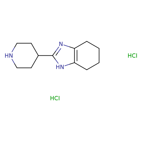 2-(piperidin-4-yl)-4,5,6,7-tetrahydro-1H-1,3-benzodiazole dihydrochloride