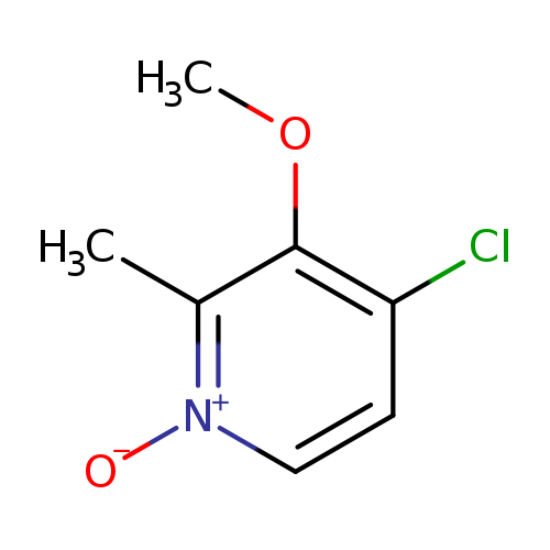 Pyridine, 4-chloro-3-methoxy-2-methyl-, 1-oxide