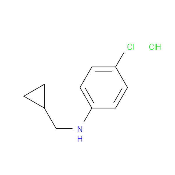 4-Chloro-N-(Cyclopropylmethyl)Aniline Hydrochloride