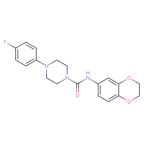 N-(2,3-dihydro-1,4-benzodioxin-6-yl)-4-(4-fluorophenyl)piperazine-1-carboxamide