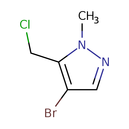 4-bromo-5-(chloromethyl)-1-methyl-1H-pyrazole