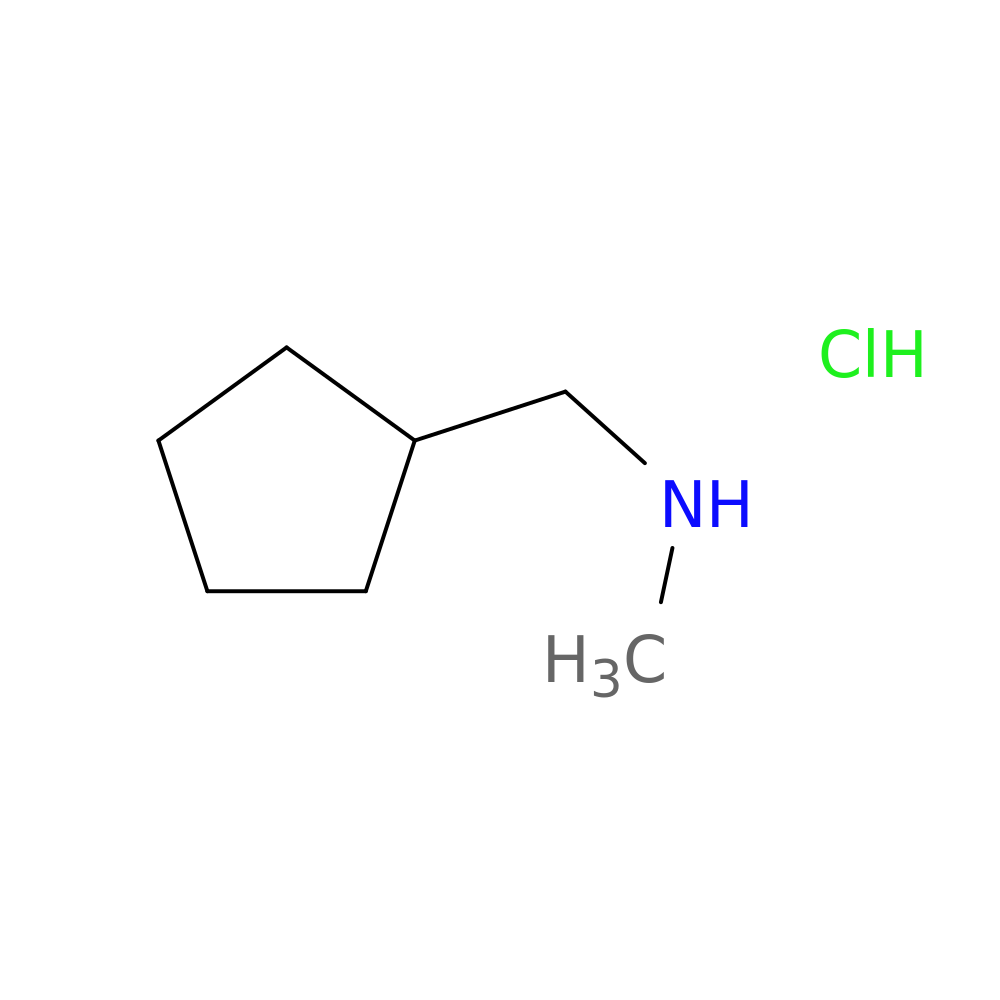 (Cyclopentylmethyl)methylamine hydrochloride