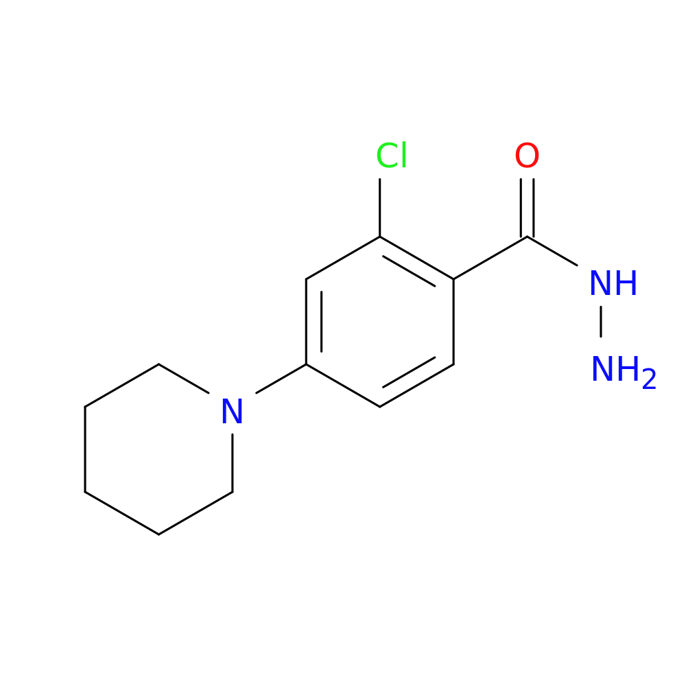 2-Chloro-4-(piperidin-1-yl)benzohydrazide