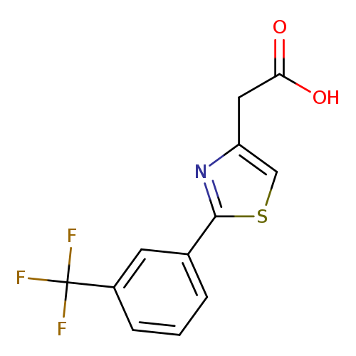 2-(2-(3-(Trifluoromethyl)phenyl)thiazol-4-yl)acetic acid