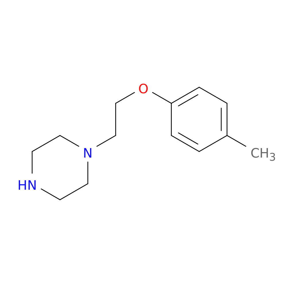 1-[2-(4-methylphenoxy)ethyl]piperazine