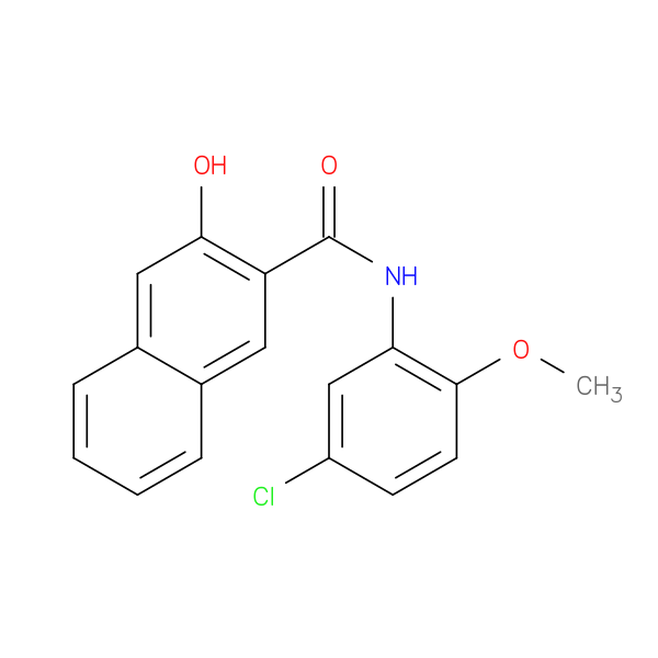 N-(5-Chloro-2-methoxyphenyl)-3-hydroxy-2-naphthalenecarboxamide