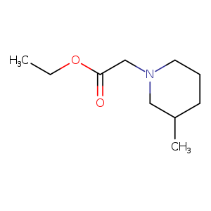 Ethyl (3-methylpiperidin-1-yl)acetate