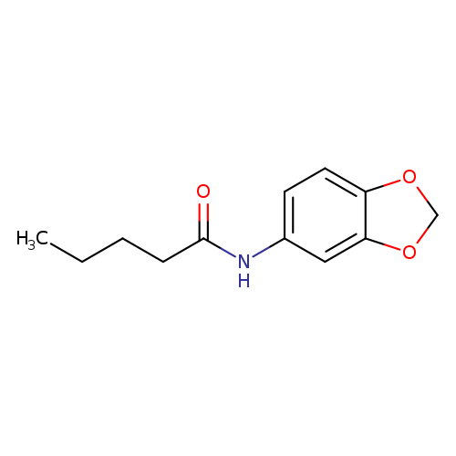 N-(1,3-benzodioxol-5-yl)pentanamide