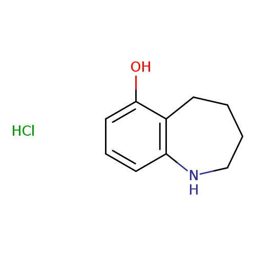2,3,4,5-tetrahydro-1H-1-benzazepin-6-olhydrochloride