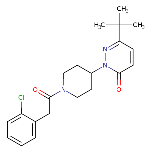 6-tert-butyl-2-{1-[2-(2-chlorophenyl)acetyl]piperidin-4-yl}-2,3-dihydropyridazin-3-one