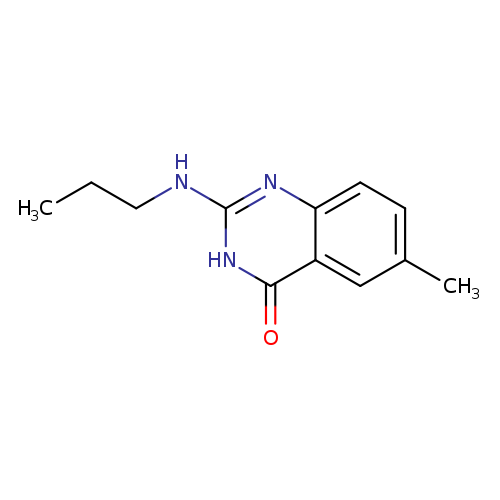 6-Methyl-2-(propylamino)quinazolin-4(3H)-one