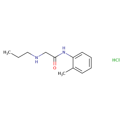 N-(2-methylphenyl)-2-(propylamino)acetamide hydrochloride
