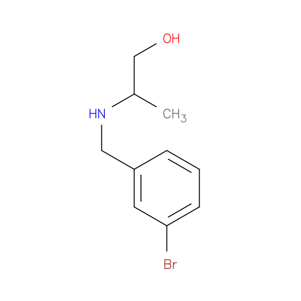 2-{[(3-bromophenyl)methyl]amino}propan-1-ol