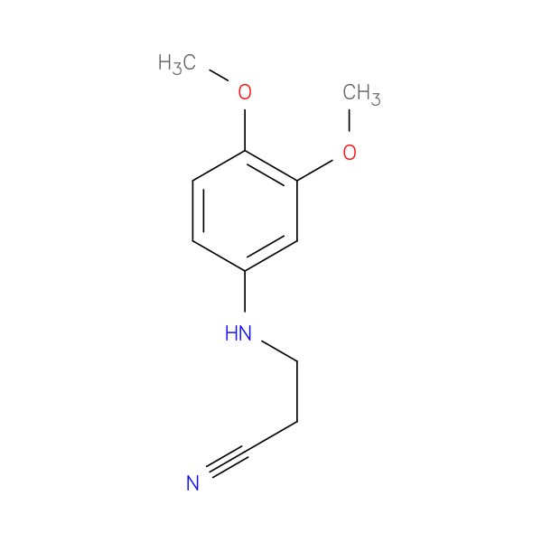 3-[(3,4-dimethoxyphenyl)amino]propanenitrile