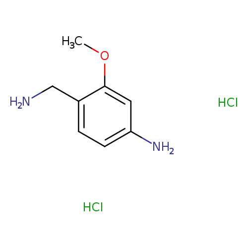 4-(aminomethyl)-3-methoxyaniline dihydrochloride