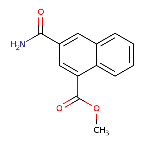 methyl3-carbamoylnaphthalene-1-carboxylate