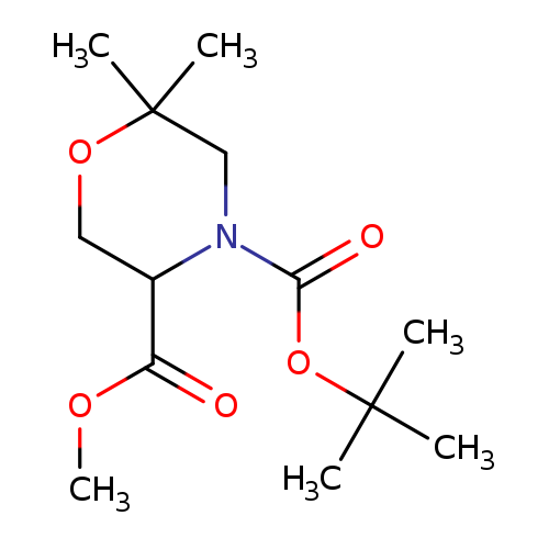Methyl 4-boc-2,2-dimethyl-morpholine-5-carboxylate