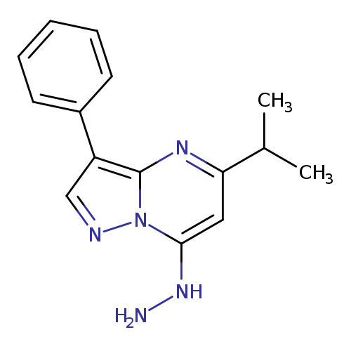 (5-Isopropyl-3-phenyl-pyrazolo[1,5-a]pyrimidin-7-yl)-hydrazine