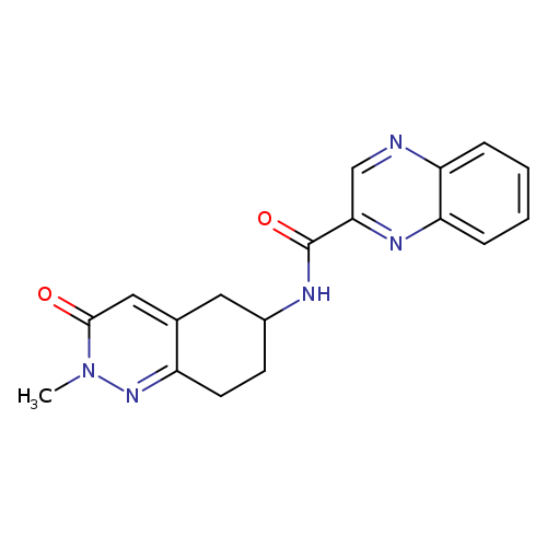 N-(2-methyl-3-oxo-2,3,5,6,7,8-hexahydrocinnolin-6-yl)quinoxaline-2-carboxamide
