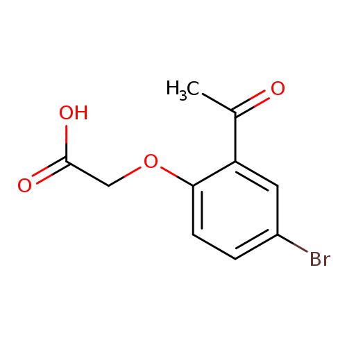 2-(2-Acetyl-4-bromophenoxy)acetic acid