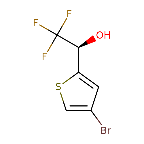 (1R)-1-(4-bromothiophen-2-yl)-2,2,2-trifluoroethan-1-ol