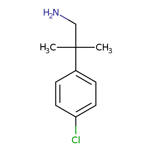 2-(4-Chlorophenyl)-2-methylpropan-1-amine