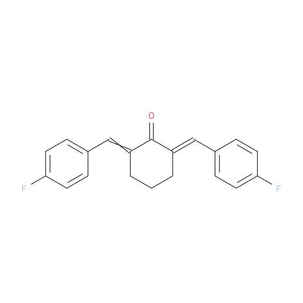 (2E,6E)-2,6-Bis(4-Fluorobenzylidene)Cyclohexanone