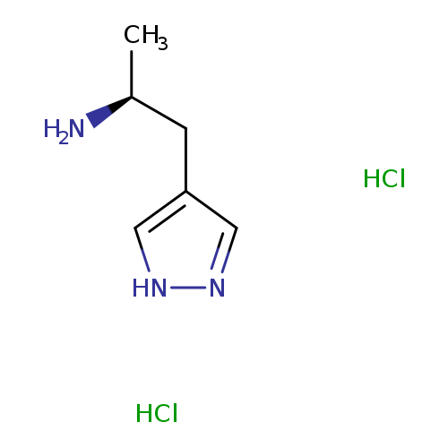 (2S)-1-(1H-pyrazol-4-yl)propan-2-amine dihydrochloride