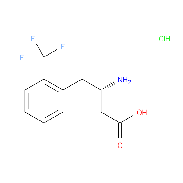 (S)-3-Amino-4-(2-trifluoromethylphenyl)butanoic acid HCl