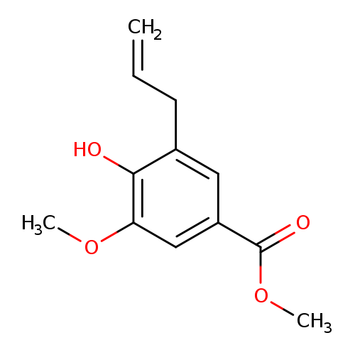 methyl 4-hydroxy-3-methoxy-5-(prop-2-en-1-yl)benzoate