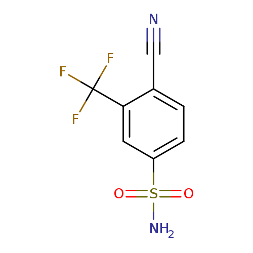 4-Cyano-3-(trifluoromethyl)benzenesulfonamide