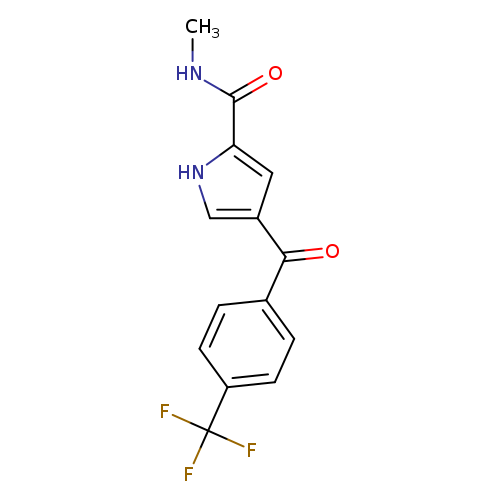 N-methyl-4-[4-(trifluoromethyl)benzoyl]-1H-pyrrole-2-carboxamide
