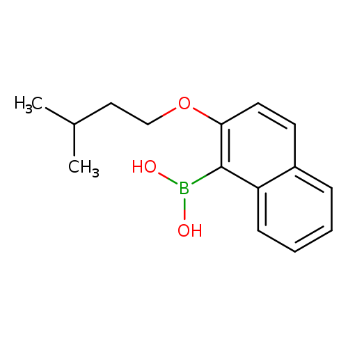 [2-(3-Methylbutoxy)naphthalen-1-yl]boronic acid