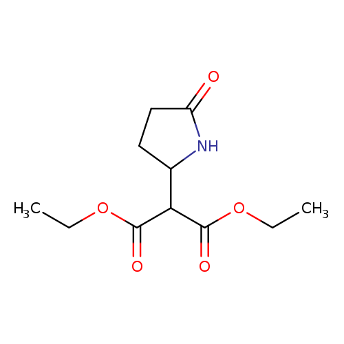 1,3-diethyl 2-(5-oxopyrrolidin-2-yl)propanedioate