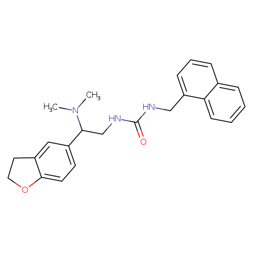 3-[2-(2,3-dihydro-1-benzofuran-5-yl)-2-(dimethylamino)ethyl]-1-[(naphthalen-1-yl)methyl]urea