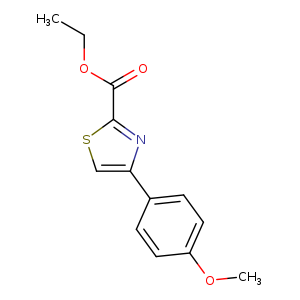 4-(4-METHOXY-PHENYL)-THIAZOLE-2-CARBOXYLIC ACID ETHYL ESTER