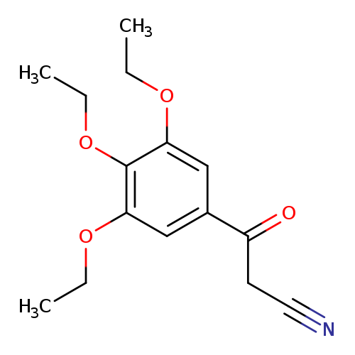 3,4,5-Triethoxybenzoylacetonitrile