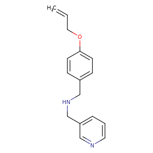 N-(4-(Allyloxy)benzyl)-1-(pyridin-3-yl)methanamine
