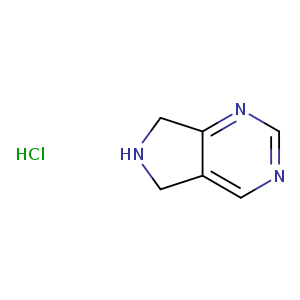 6,7-Dihydro-5h-pyrrolo[3,4-d]pyrimidine, HCl